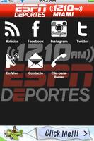 1 Schermata ESPN Deportes Miami 1210AM