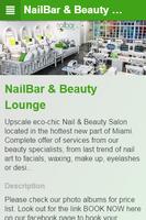 NailBar & Beauty Lounge โปสเตอร์