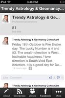 Trendy Astrology & Geomancy... captura de pantalla 3