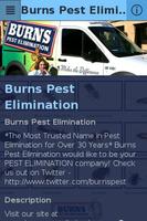 Burns Pest Elimination poster