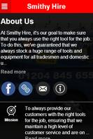 برنامه‌نما Smithy Hire عکس از صفحه