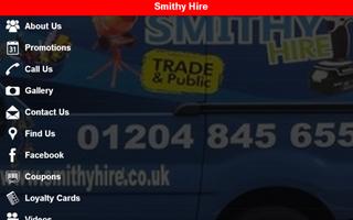 برنامه‌نما Smithy Hire عکس از صفحه