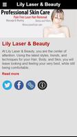Lily Laser & Beauty स्क्रीनशॉट 1