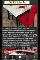 Osteria 54 App 截图 1