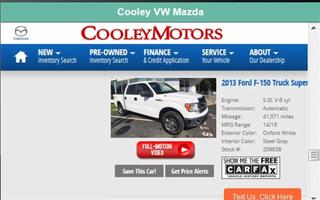 Cooley VW Mazda capture d'écran 3