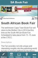 South African Book Fair imagem de tela 1