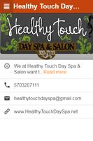 Healthy Touch Day Spa تصوير الشاشة 1