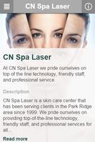 CN Spa Laser Medical Spa capture d'écran 1