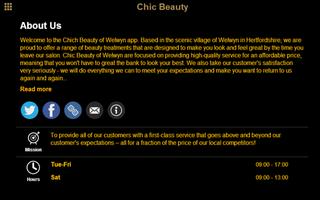 Chic Beauty of Welwyn screenshot 2