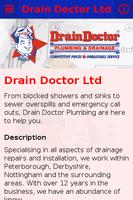 Drain Doctor Ltd Affiche