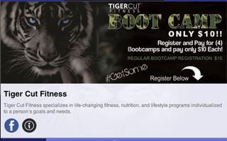 Tiger Cut Fitness capture d'écran 2