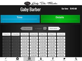 Gaby The Barber Affiche