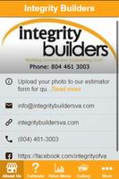 Integrity Builders Pricing App poster