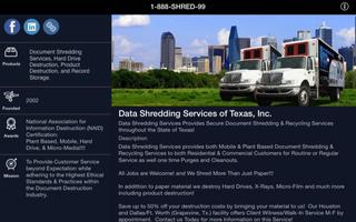 2 Schermata Data Shredding Services