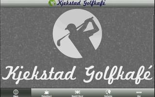 Kjekstad Golfkafé Affiche