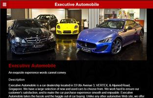 برنامه‌نما Executive Automobile عکس از صفحه
