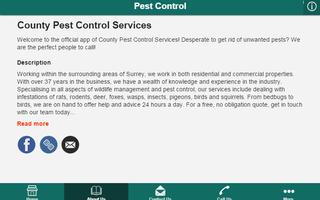 County Pest Control Services capture d'écran 2