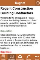 Regent Construction Building 截图 1