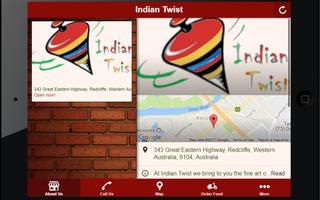 Indian Twist Restaurant capture d'écran 2