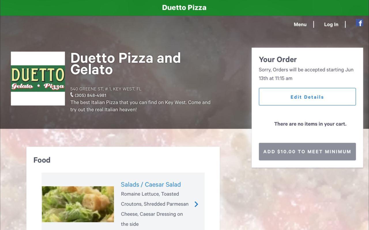 Duetto Pizza & Gelato for Android - APK Download