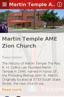 Martin Temple AME Zion Church Affiche