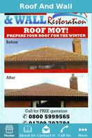 Roof And Wall Restoration โปสเตอร์