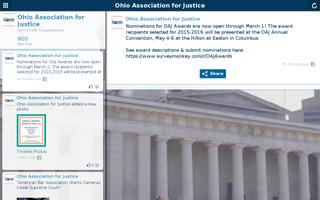 Ohio Association for Justice screenshot 2