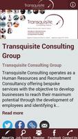 Transquisite Consulting poster