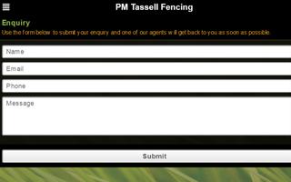 PM Tassell Fencing capture d'écran 2