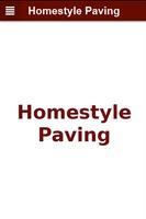 Homestyle Paving poster