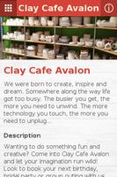 Clay Cafe Avalon постер