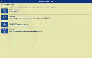 Blue Flame Gas imagem de tela 2