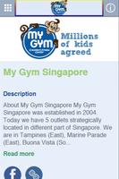 My Gym Singapore Affiche