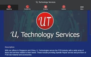 برنامه‌نما U, Technology Services عکس از صفحه