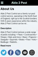 Able 2 Pest Control Services poster