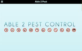 Able 2 Pest Control Services capture d'écran 2