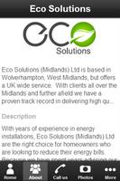 Eco Solutions Limited capture d'écran 1