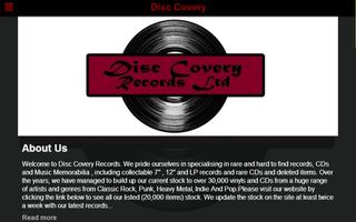 3 Schermata Disc Covery Records Ltd