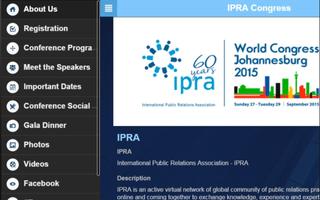 برنامه‌نما IPRA Congress عکس از صفحه