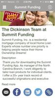 Summit Funding Dickinson Team penulis hantaran