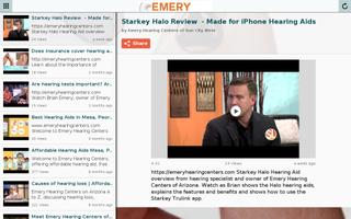 Emery Hearing Centers capture d'écran 2