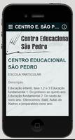 CENTRO EDUCACIONAL SÃO PEDRO โปสเตอร์