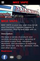 MKE VAPE poster