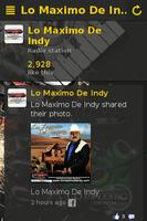 Lo Maximo De Indy plakat