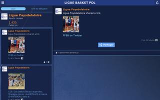 LIGUE BASKET PDL screenshot 2