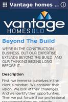 Vantage Homes Qld 海報