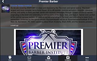 Premier Barber Institute اسکرین شاٹ 1