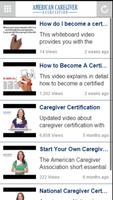 American Caregiver Association screenshot 1