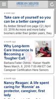 American Caregiver Association capture d'écran 2