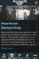 Maximum Barbershop تصوير الشاشة 1